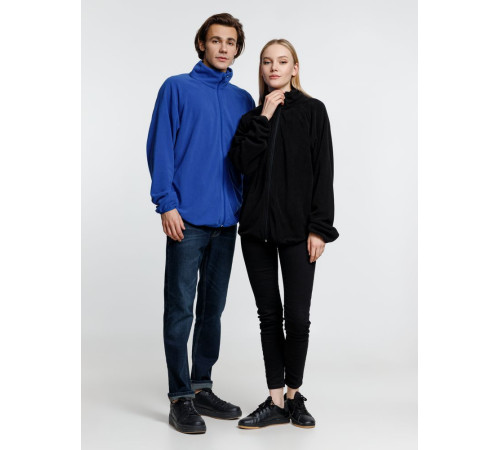 Куртка флисовая унисекс Fliska, черная