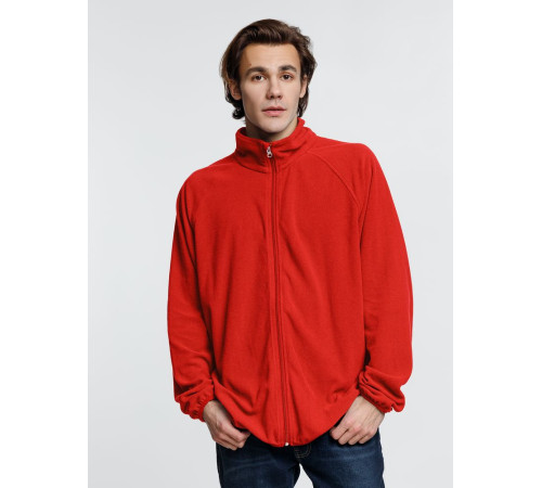 Куртка флисовая унисекс Fliska, красная