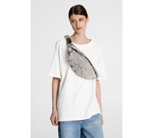 Поясная сумка W6, серая