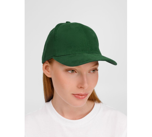 Бейсболка Buffalo, темно-зеленая