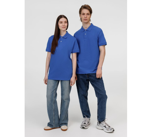 Рубашка поло унисекс Pacific, ярко-синяя (royal)