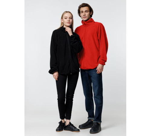 Куртка флисовая унисекс Fliska, красная