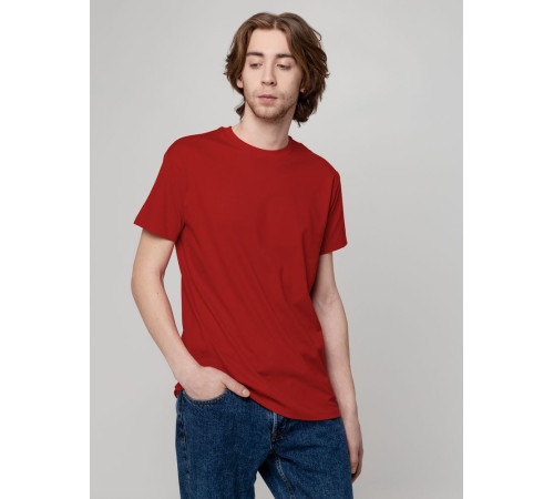 Футболка унисекс T-Bolka 160, темно-красная