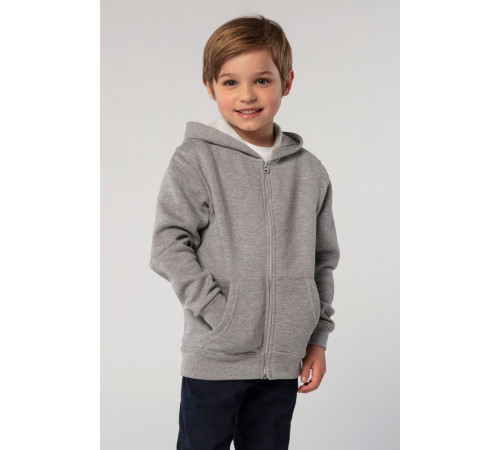 Толстовка детская Stone Kids, серый меланж