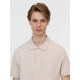Рубашка поло унисекс Pacific, бежевая (льняная)
