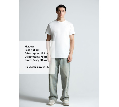 Футболка T-bolka 160 Original, белая (теплый оттенок)