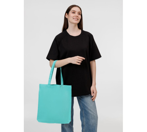Холщовая сумка Avoska, бирюзовая