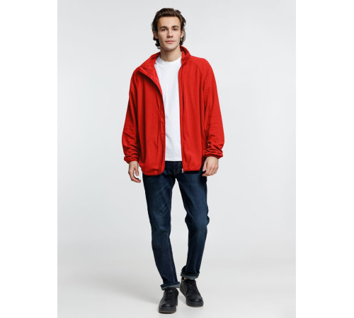 Куртка флисовая унисекс Fliska, красная