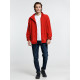 Куртка флисовая унисекс Fliska, красная