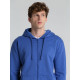 Толстовка на молнии с капюшоном Siverga 2.0, ярко-синяя