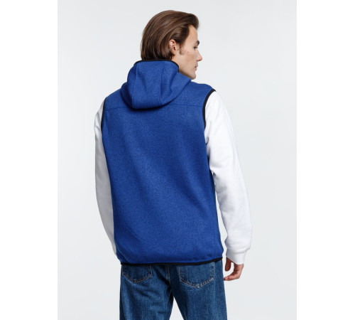 Жилет с капюшоном унисекс Gotland, синий