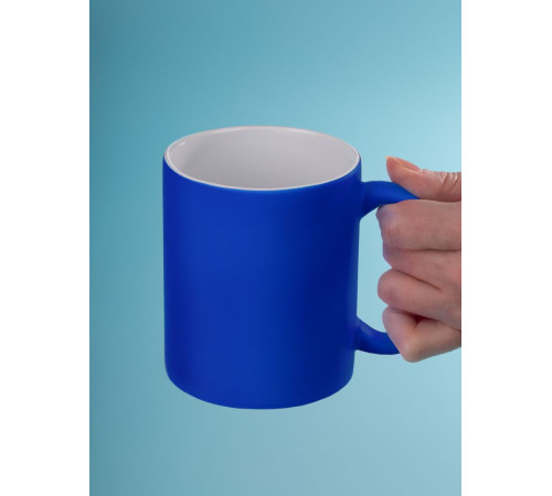 Кружка Colorido, синий неон