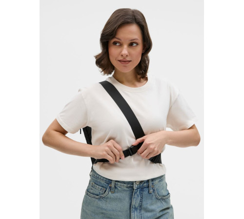 Рюкзак на одно плечо Jekko, черный