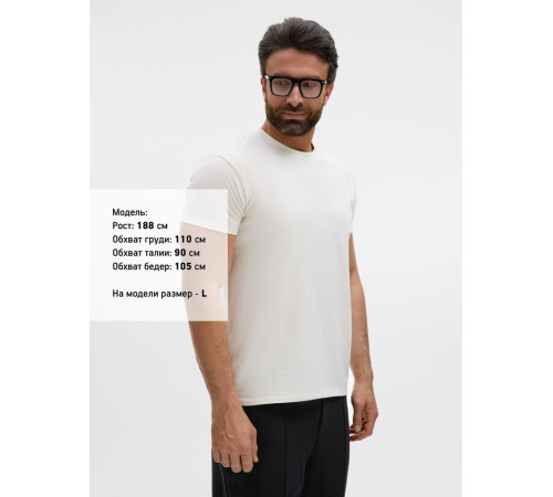 Футболка Imperial 190, молочно-белая