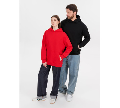 Худи оверсайз унисекс Outshine, черное