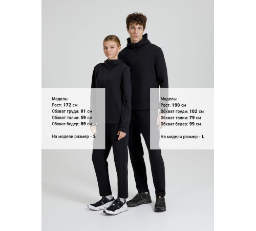 Анорак унисекс Lovi, черный