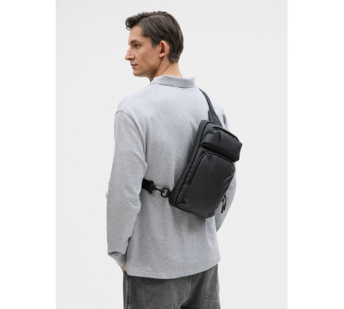 Рюкзак на одно плечо Jekko, черный