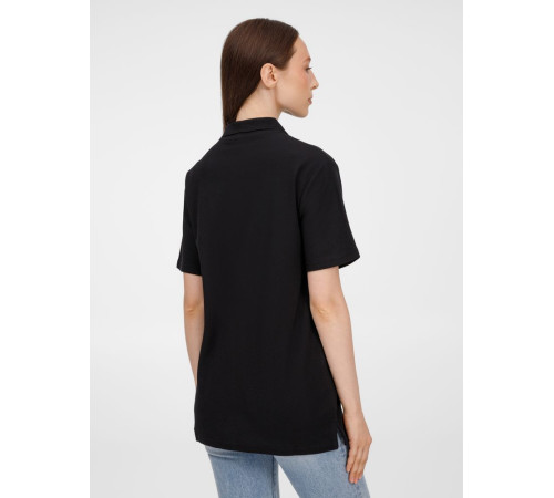 Рубашка поло унисекс Tervise, черная