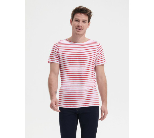 Футболка Miles Men серая с желтым