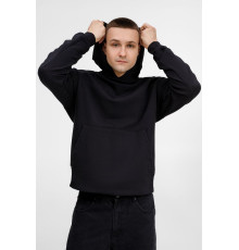 Худи оверсайз унисекс Kosmos, черное