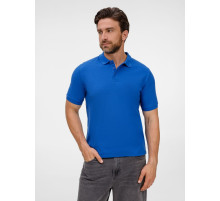 Рубашка поло унисекс Upswing, ярко-синяя