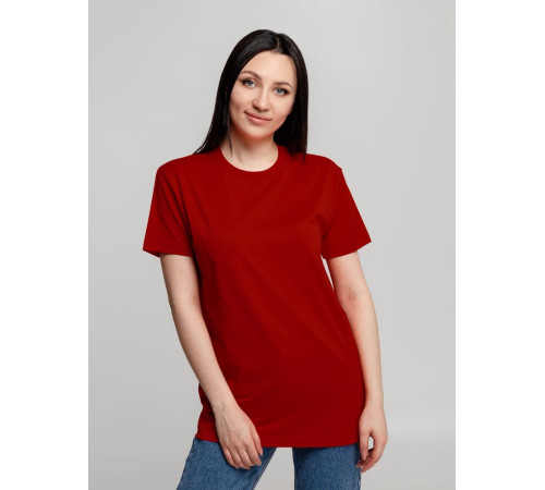 Футболка унисекс T-Bolka 160, темно-красная