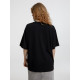 Футболка оверсайз унисекс Lavinia, черная