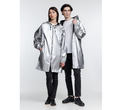Дождевик Palladio Pockets, серебристый