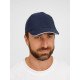 Бейсболка Buffalo, темно-синяя с белым