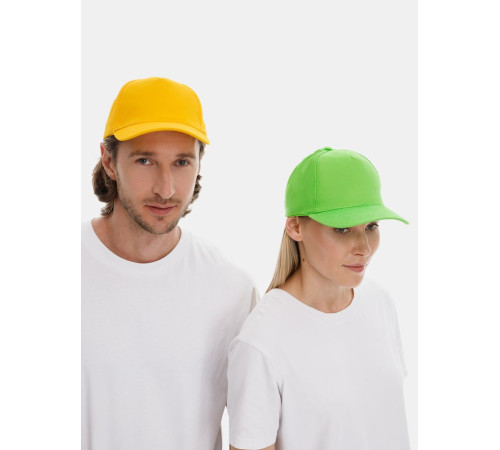 Бейсболка Long Beach, желтая