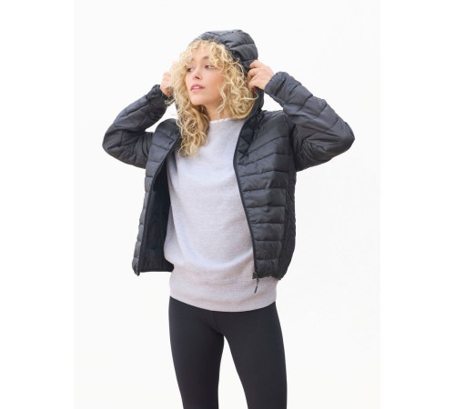 Куртка с капюшоном женская Stream Women, черная