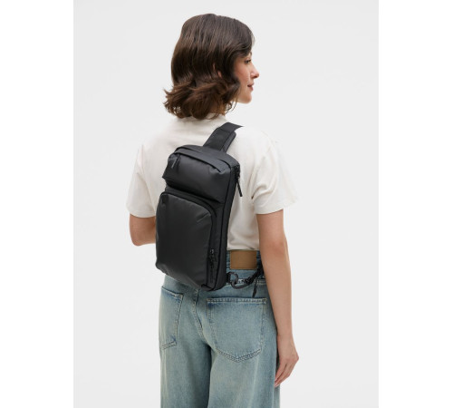 Рюкзак на одно плечо Jekko, черный