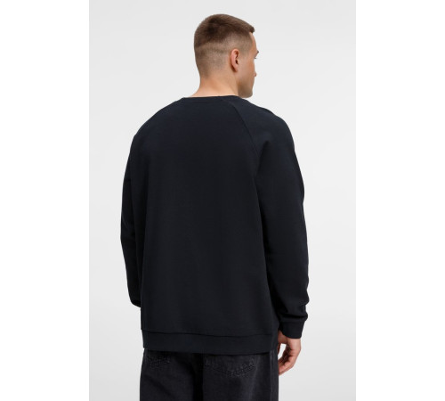 Свитшот унисекс Avenu, черный