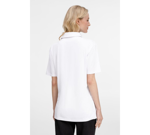 Рубашка поло унисекс Senti, белая