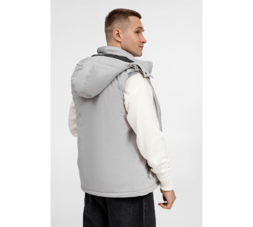 Жилет унисекс Sfera, светло-серый