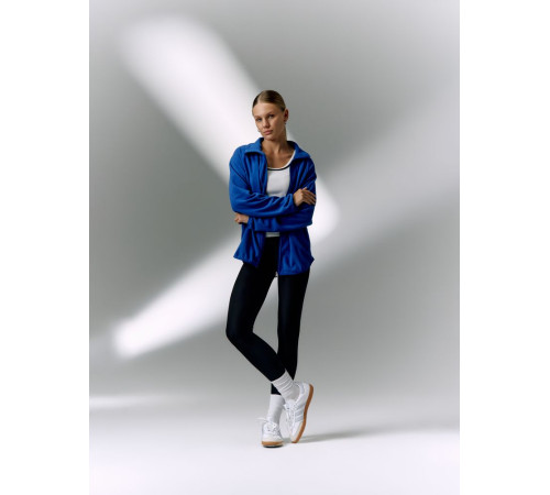 Куртка флисовая унисекс Fliska, ярко-синяя