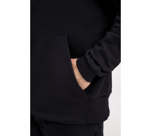 Худи оверсайз унисекс Kosmos, черное