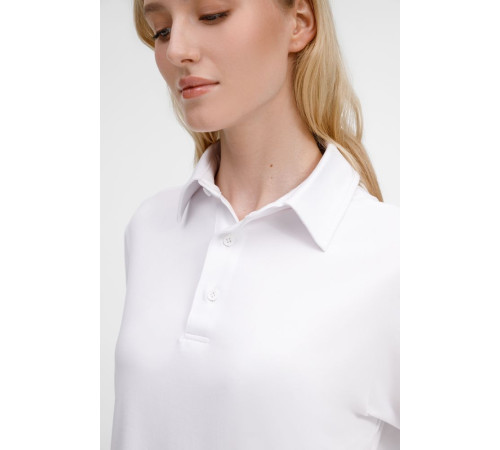 Рубашка поло унисекс Senti, белая
