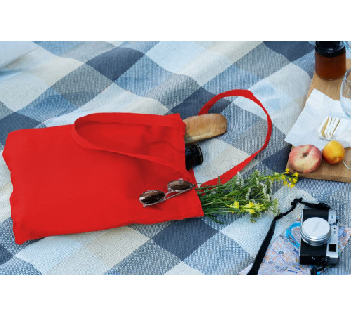 Холщовая сумка Strong 210, красная