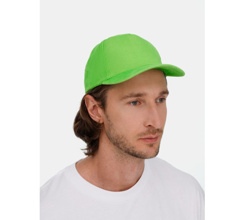 Бейсболка Long Beach, зеленое яблоко