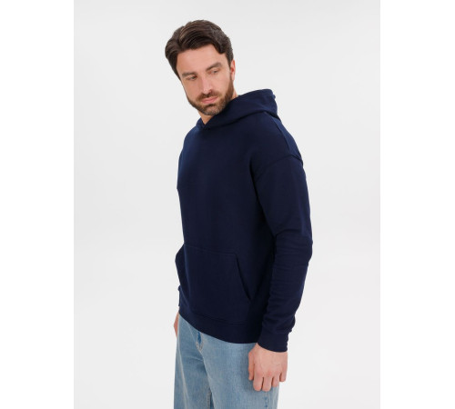 Худи оверсайз унисекс Outshine, темно-синее