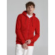 Толстовка на молнии с капюшоном Siverga Heavy 2.0, красная