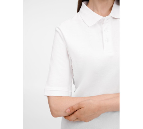 Рубашка поло унисекс Upswing, белая