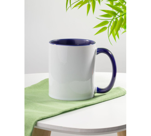 Кружка Promo Plus для сублимационной печати, синяя