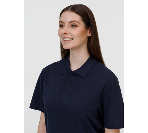 Рубашка поло унисекс Pulse, кобальт (темно-синяя)