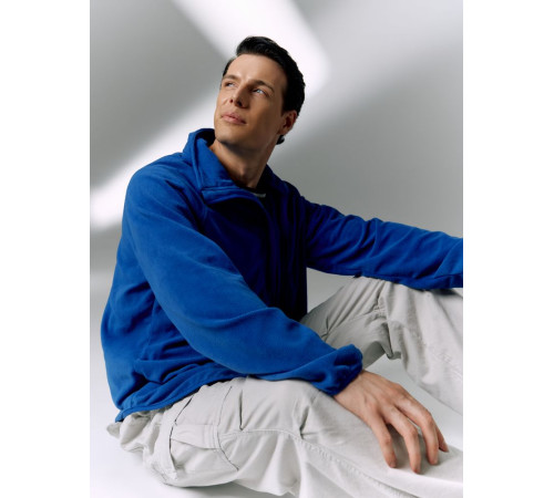 Куртка флисовая унисекс Fliska, ярко-синяя