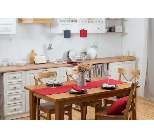 Дорожка сервировочная Settle In, красная