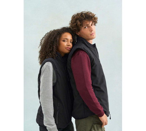 Жилет софтшелл унисекс Falcon BW, красный