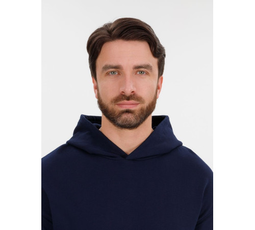 Худи оверсайз унисекс Outshine, темно-синее