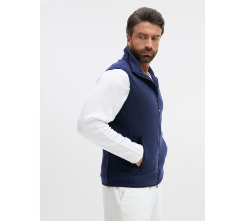 Жилет флисовый унисекс Ben Mac, темно-синий